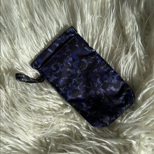 389. Baggallini Blue and Black Patterned Pouch (glasses or phone)